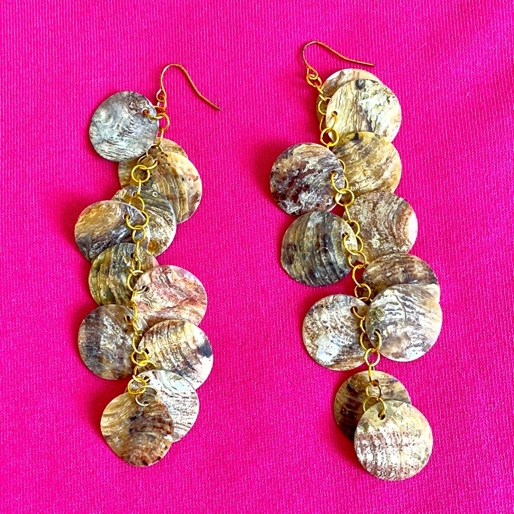 Cute Shell Earrings - Picture 1 of 9